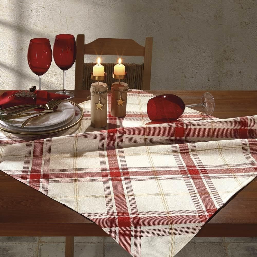 Toalha de Mesa 78x78cm Natal Dohler Celebra Variada