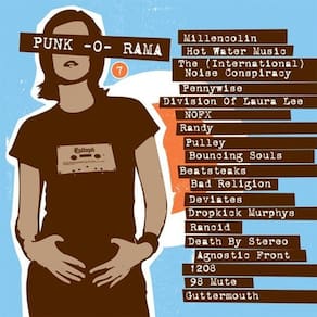 Cd Punk-o-rama 7 - Vários