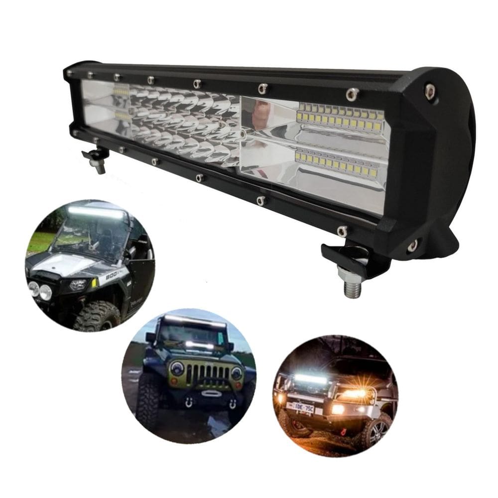 Farol Auxiliar Led Auxiliar 216w 10-30v dc 38cm Barra de LED Lumi 2250