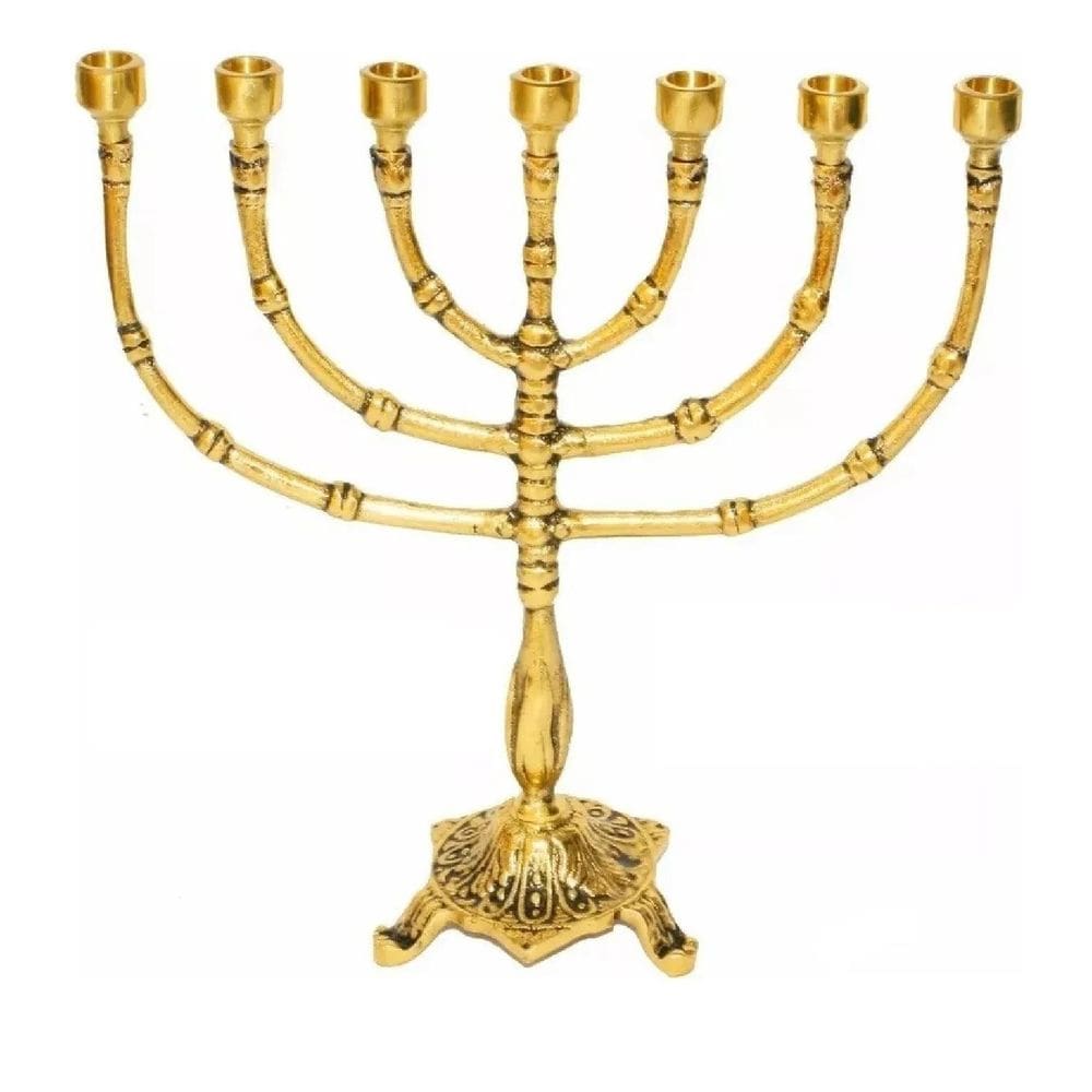 Candelabro Menora Sete Pontas -  De Israel
