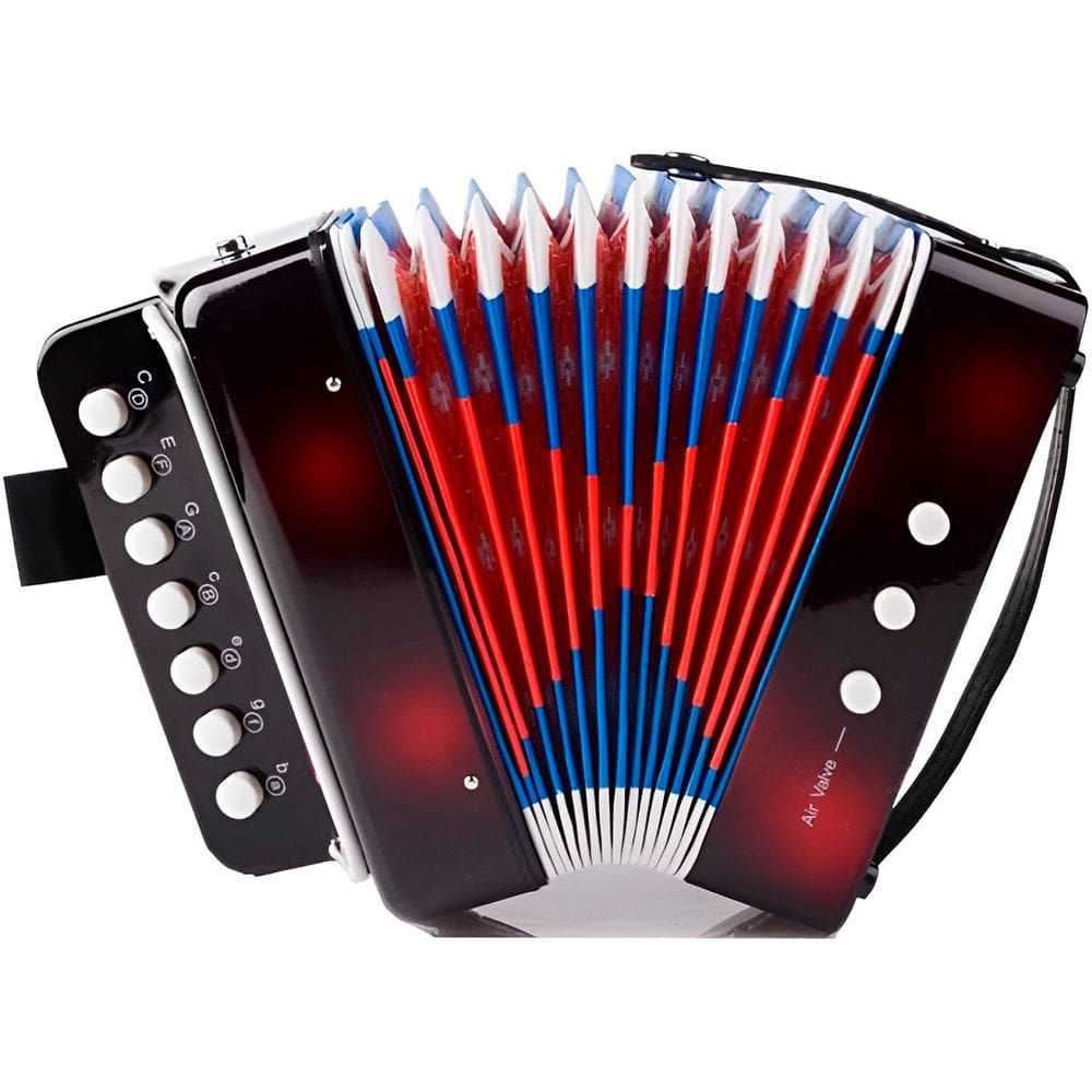 Brinquedo Mini Acordeon Sanfona Gaita Instrumento Musical