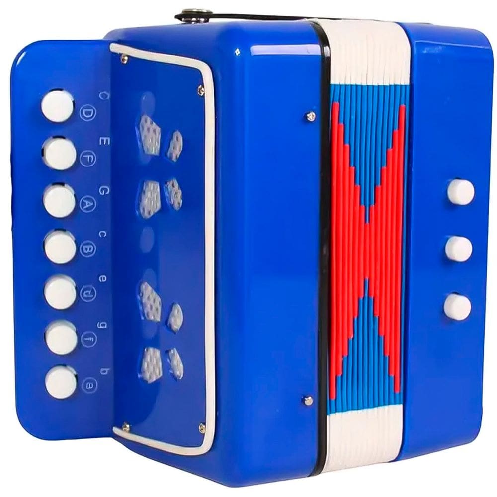 Brinquedo Mini Sanfona Acordeon Gaita Instrumento Musical