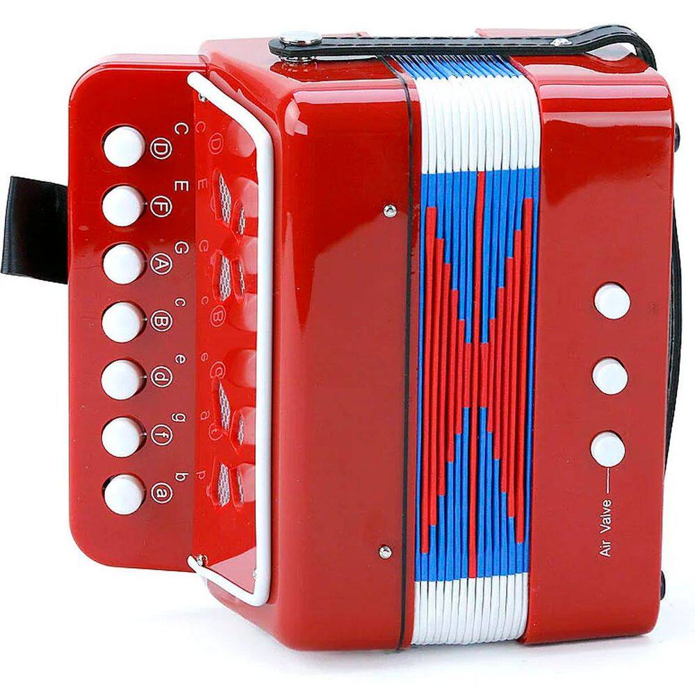 Brinquedo Mini Sanfona Acordeon Gaita Instrumento Musical