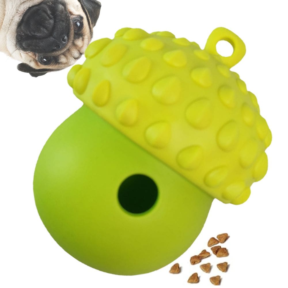 Comedouro Interativo Cachorro Pet Gato Brinquedo Raçao Comida Petisco Brincadeira Divertido Treinamento Recompensa