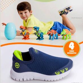 TENIS KIDY ULTRA FLEX MARINHO/AMARELO NEON Kidy