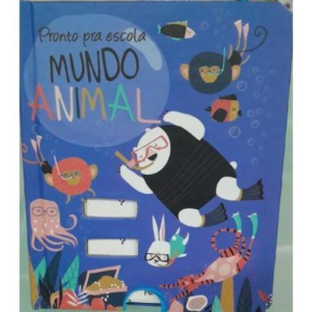Livro Pronto Pra Escola - Mundo Animal - Editora Pé Da Letra