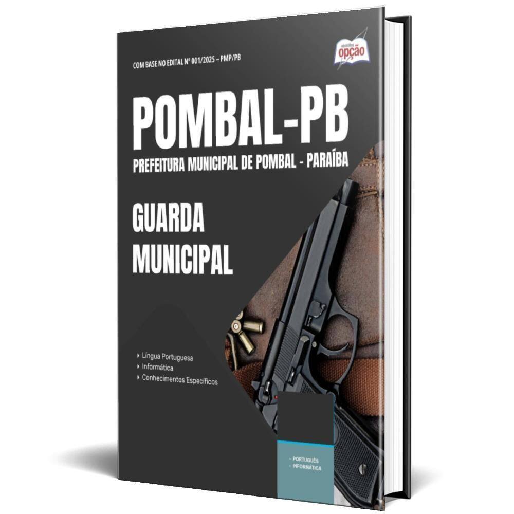 Apostila Prefeitura De Pombal Pb 2025 - Guarda Municipal