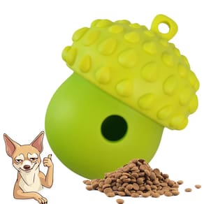 Comedouro Brinquedo Interativo Raçao Cachorro Gato Mordedor Petisco Comida Recompensa Comportamento Treinamento