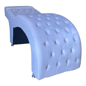 Maca Estética Estofada M1 70cm Veludo Bege - In9 Decor