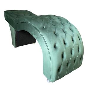 Maca Estética Estofada M1 60cm Veludo Verde - In9 Decor