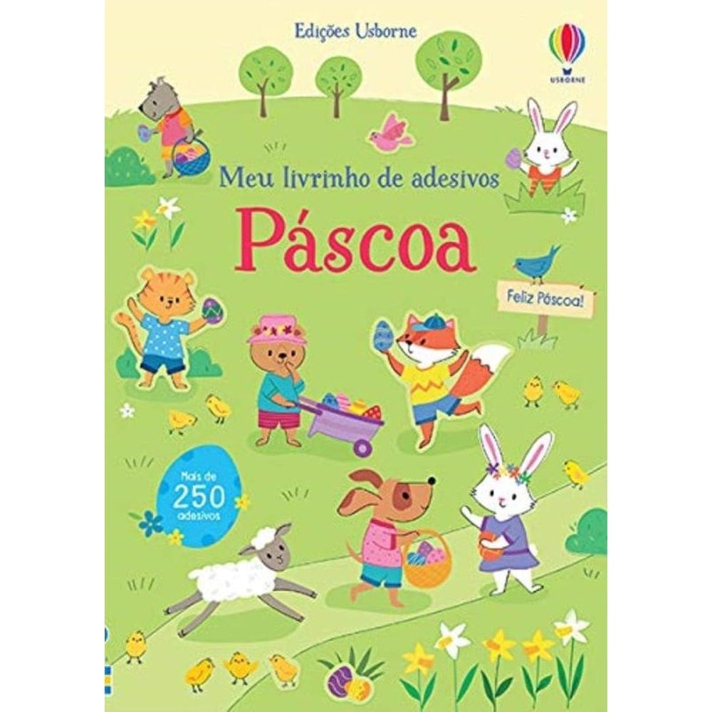 Pascoa: Meu Livrinho De Adesivos