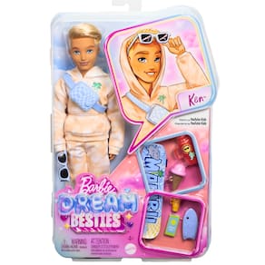 Barbie Dream Besties Boneco Ken com Acessórios JDD75 Mattel