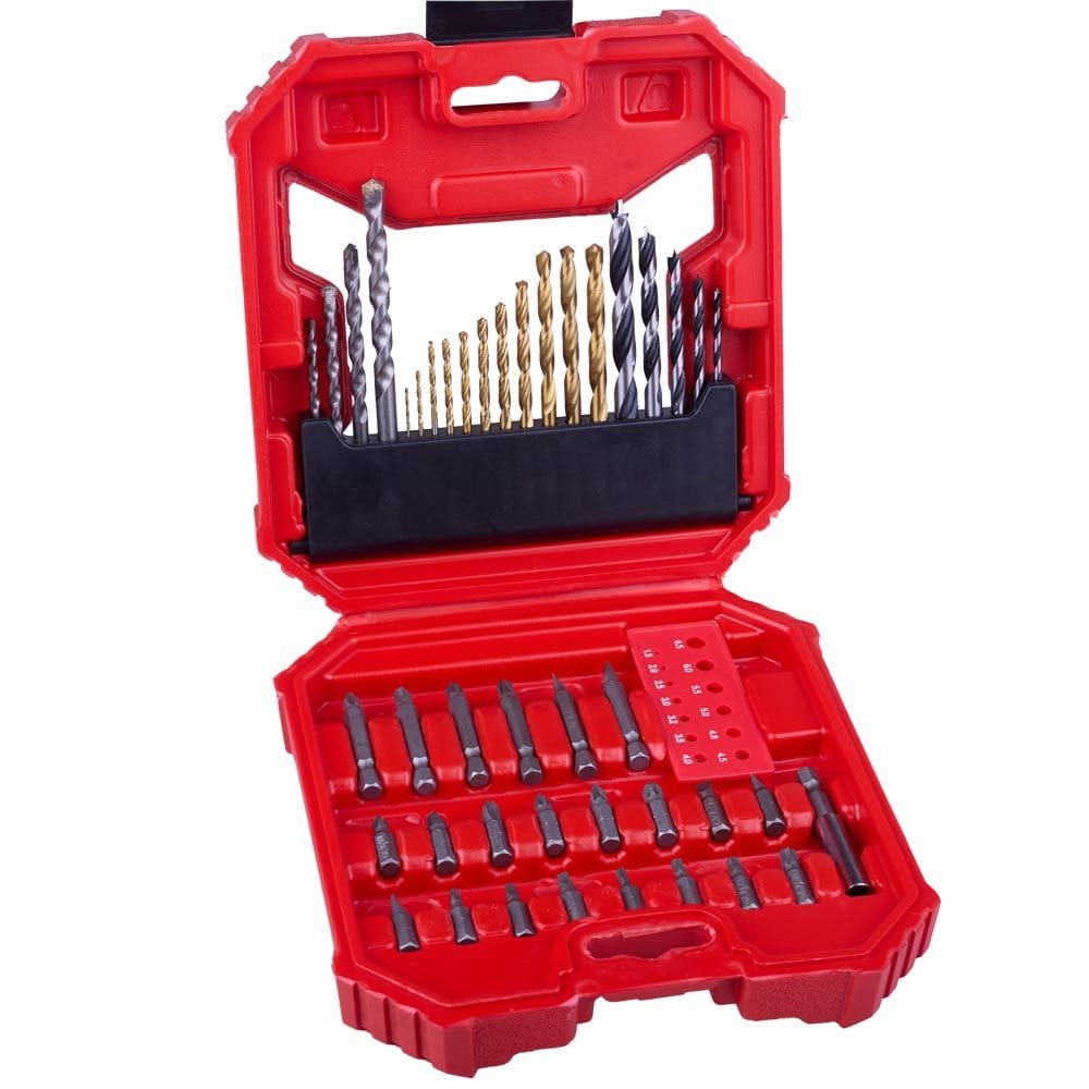 Jogo de Brocas e Bits 44 Peças Worker