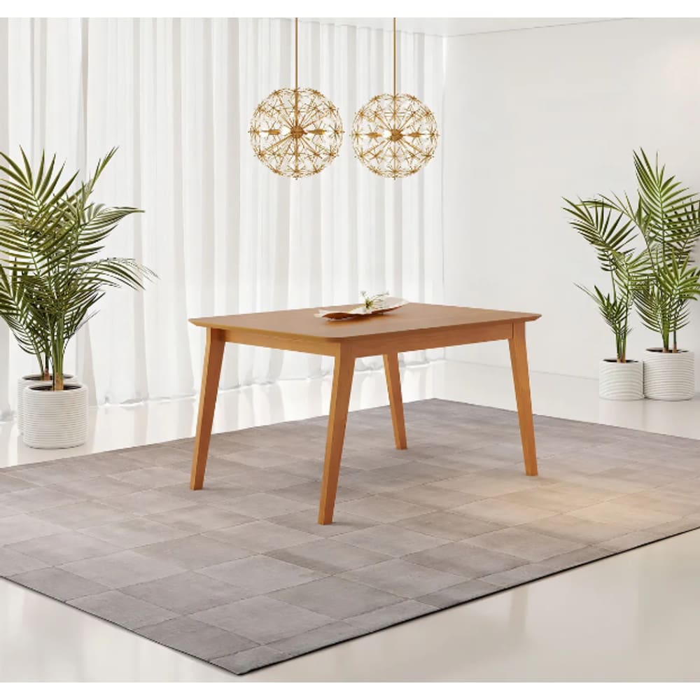 Mesa de Jantar Elegance JCM Movelaria Cinamomo 1,60 M