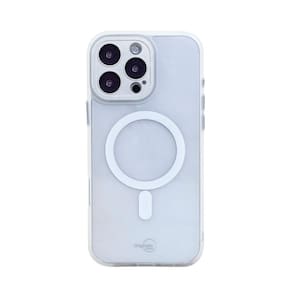Capa iPhone 16 Pro Max Originais iPlace, Poli com Proteção de Câmera e Indução, Branca