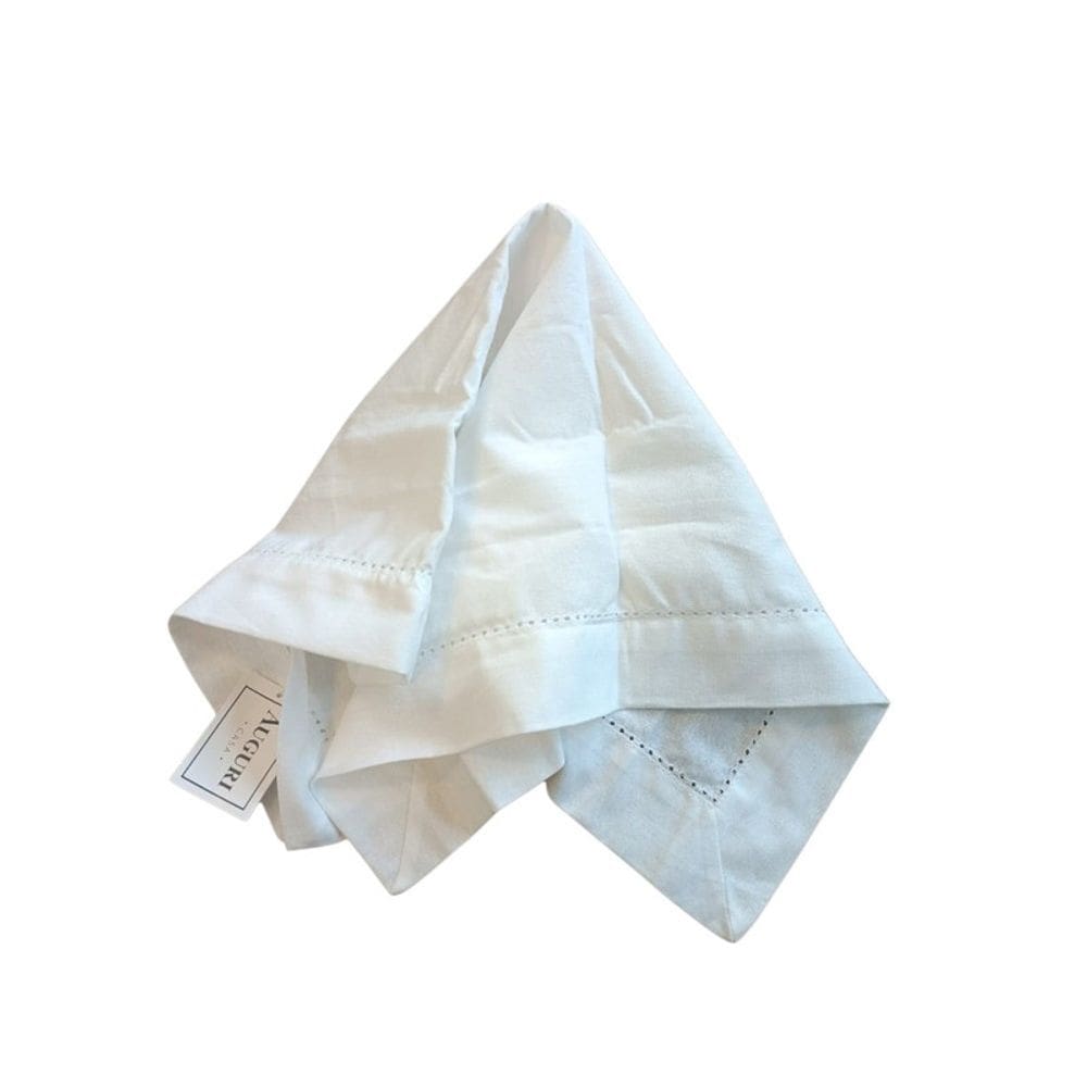 Guardanapo Auguri Casa Branco 50cmx50cm