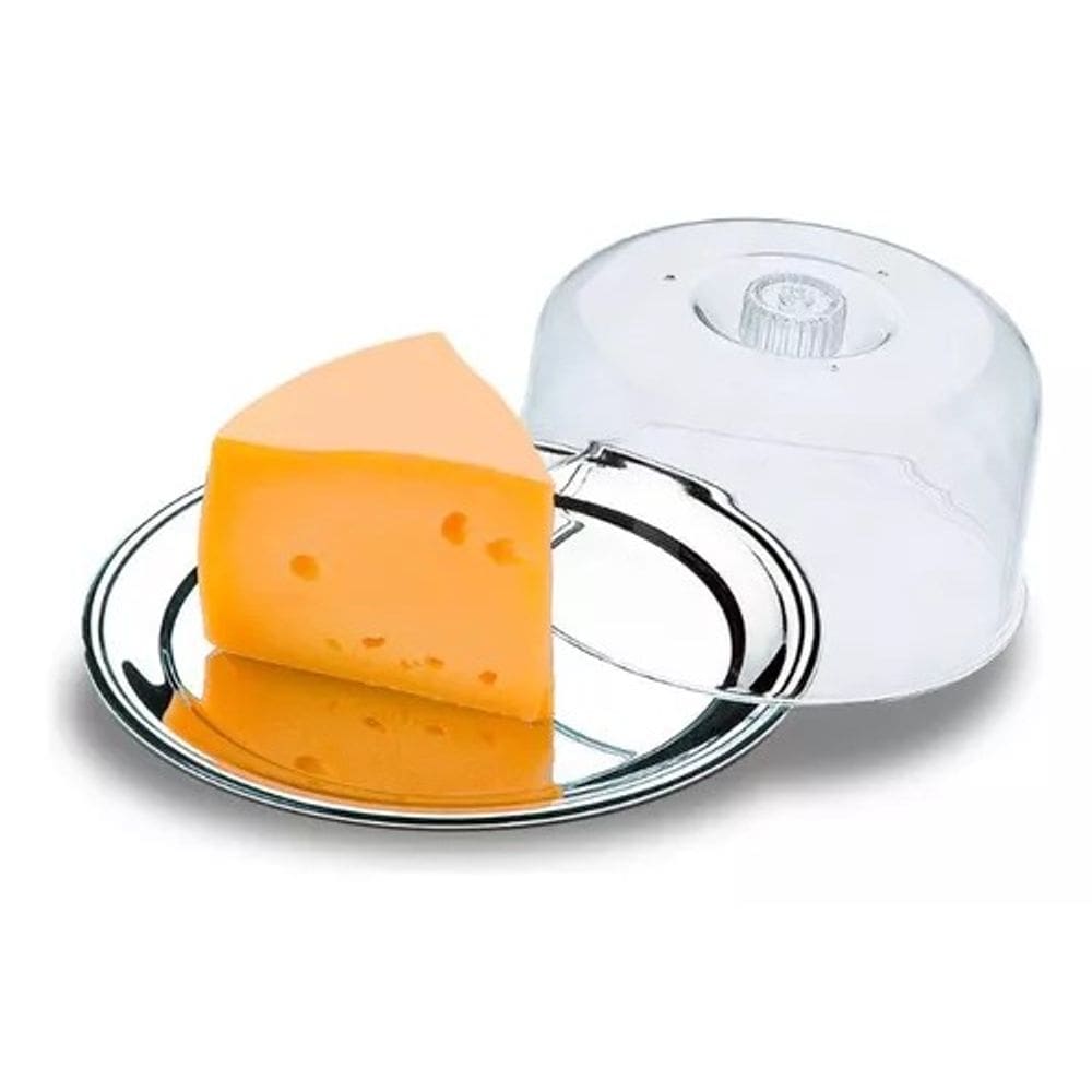 Conjunto Para Queijo Brinox Petúnia 2 Peças Aço Inox