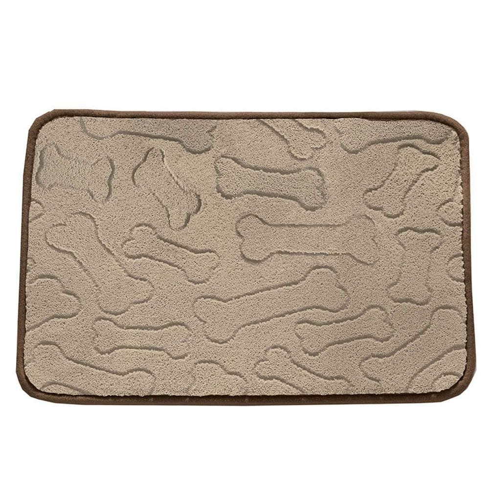 Tapete Pet Buettner Para Comedouro Pet 30cm X 40cm Bege
