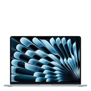 Apple Macbook Air 15", M4,  com CPU de 10núcleos, GPU de 10núcleos, 16GB RAM, 256GB SSD - Azul