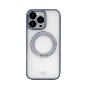 Capa iPhone 16 Pro Max Originais iPlace, Stand Cinza