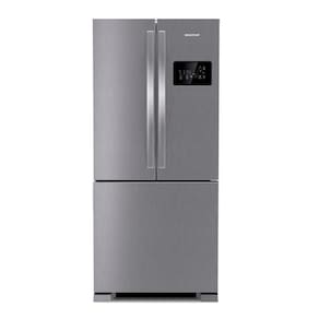 Geladeira Brastemp 554 Litros Frost Free Side Inverse 3 Portas Inox Bro85ak 220V