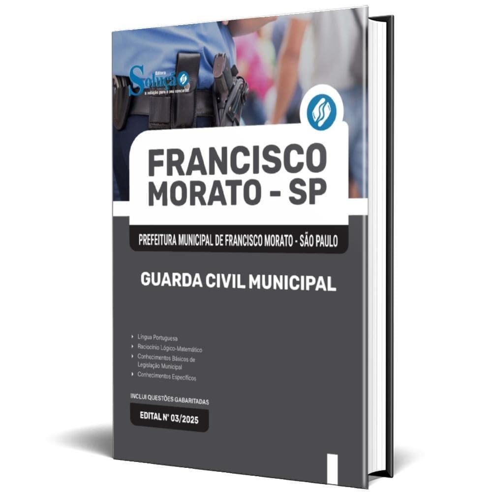 Apostila Prefeitura Francisco Morato Sp 2025 Guarda Civil