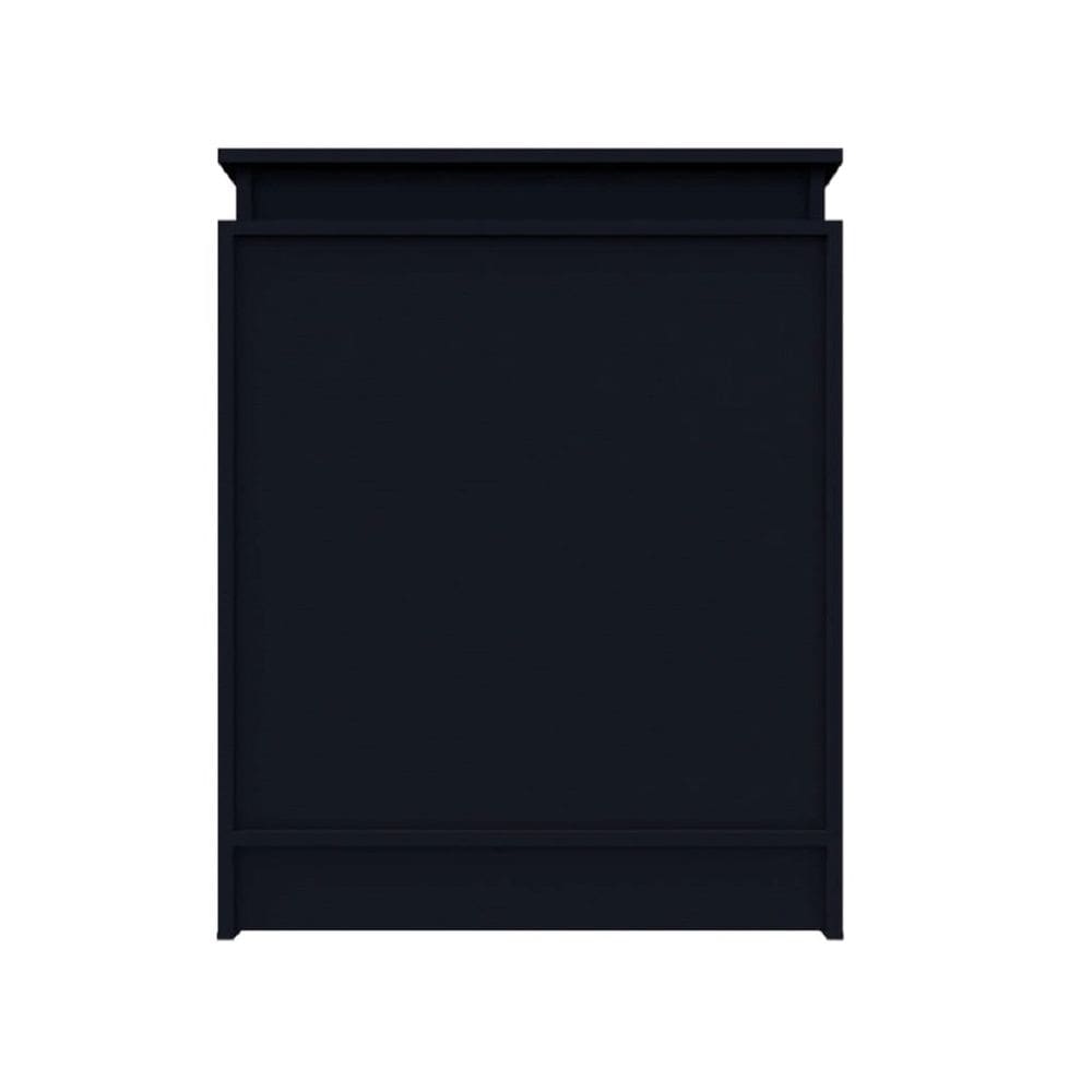 Balcão Caixa Organizador Preto 110X87X38Cm - Deep
