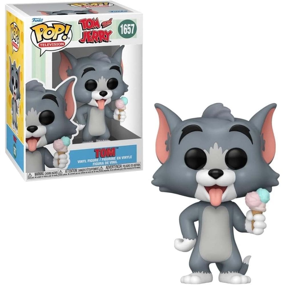 Funko Pop! Television Tom e Jerry - Tom #1657 Desenho Animado