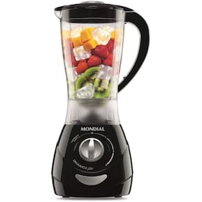 Liquidificador Mondial Power C/ 3 Velocidades Preto 500W 220V