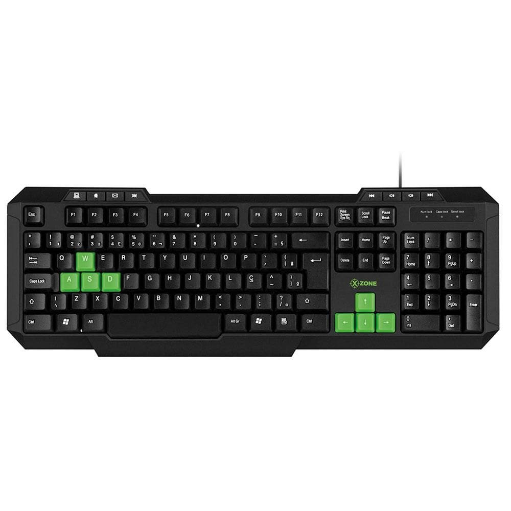 Teclado Gamer USB Standard XZone GTB-01
