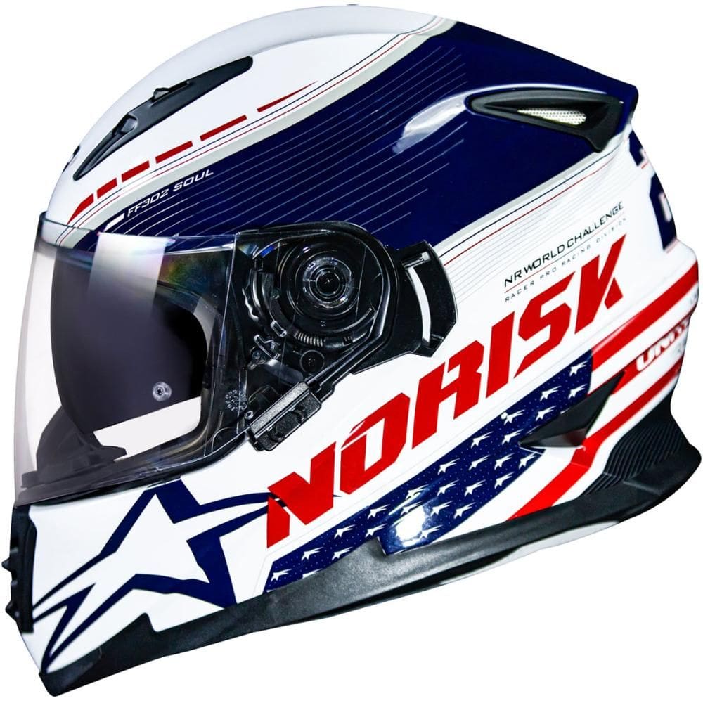 Capacete Norisk FF302 Soul Grand Prix USA