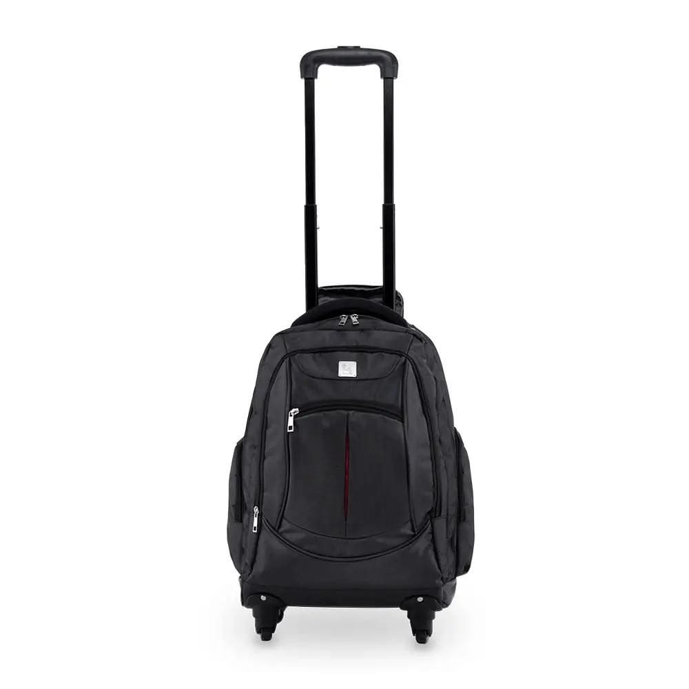 Mochila para notebook 15" Trolley, com rodas, Preta, 6012823, MAXPRINT