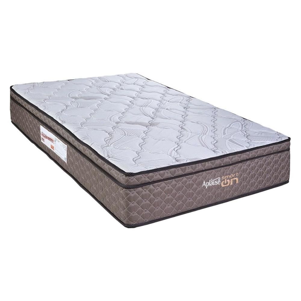 Colchão Solteiro Espuma D45 Aplause Smart Brown (88x188x26) - Paropas
