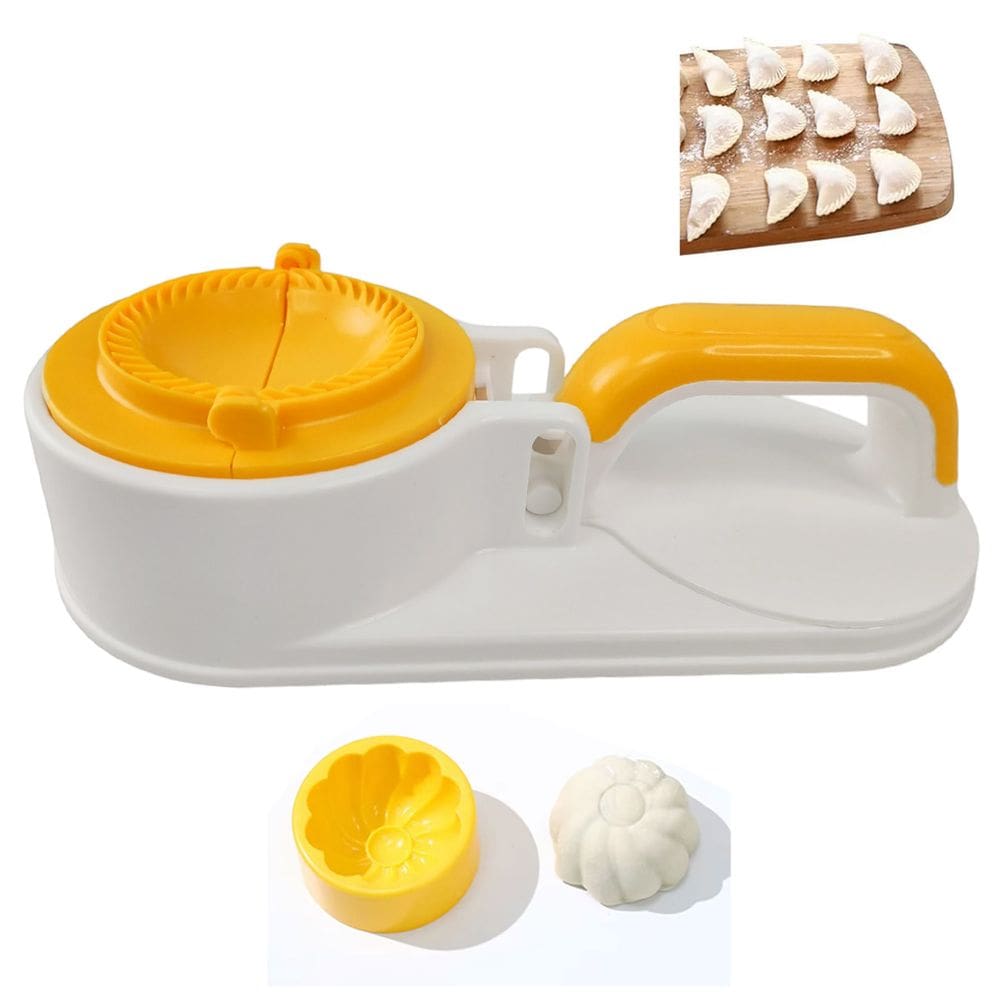 Maquina de Modelar Pastel Massa Ravioli Molde Bolinho Gyoza Casa Cozinha Lanchonete Preparo Refeiçao Lanche