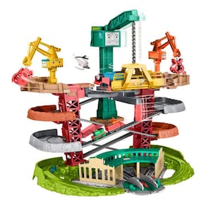 Super Trem Bicolor E Torre De Guindaste Thomas & Friends