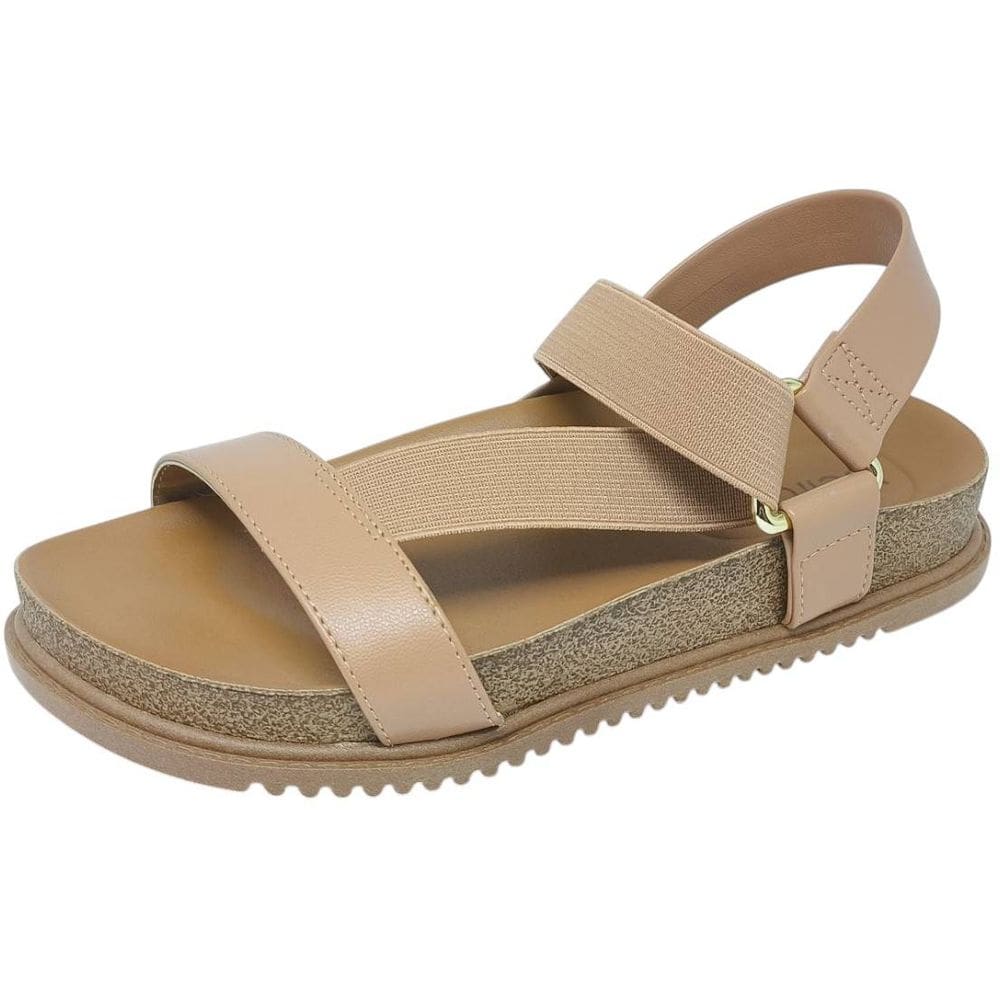 Sandália Feminina Elástico Conforto Fácil Calce Beira Rio