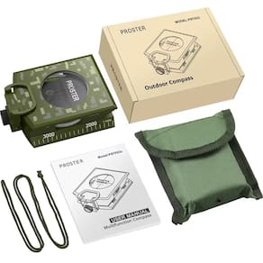 Bússola Militar Gold Sports Pro de Precisão à Prova D`água -