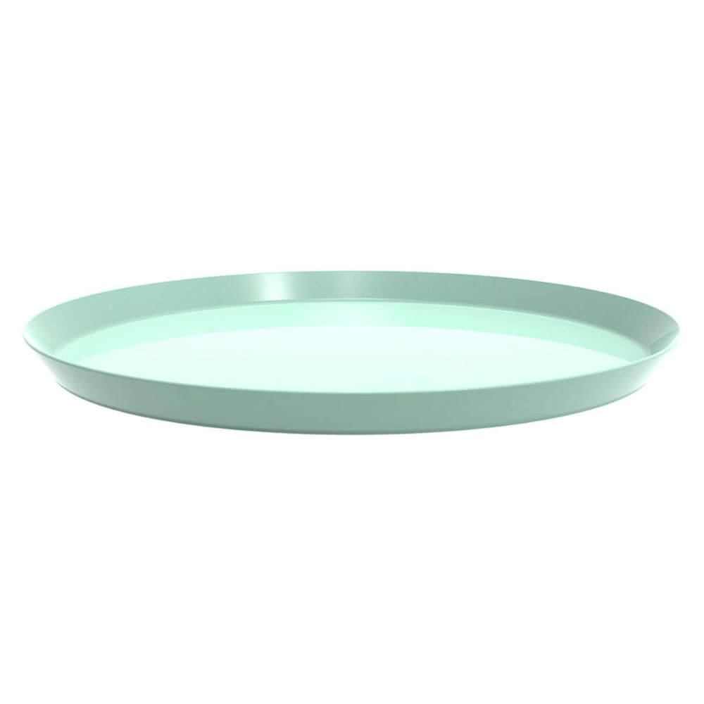 Bandeja Redonda 34cm Verde Menta Servir Bubble Crippa Restaurante Bar