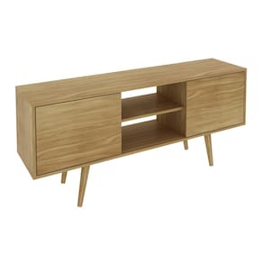 Rack para TV até 42`` Com 2 Portas R1464 Amêndoa Tecnomobili