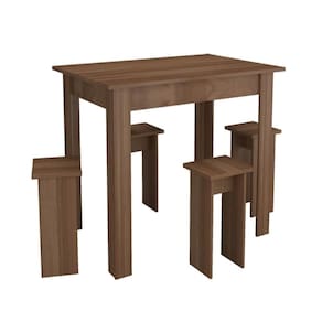 Conjunto Mesa e 4 Bancos Nova Mobile Montana