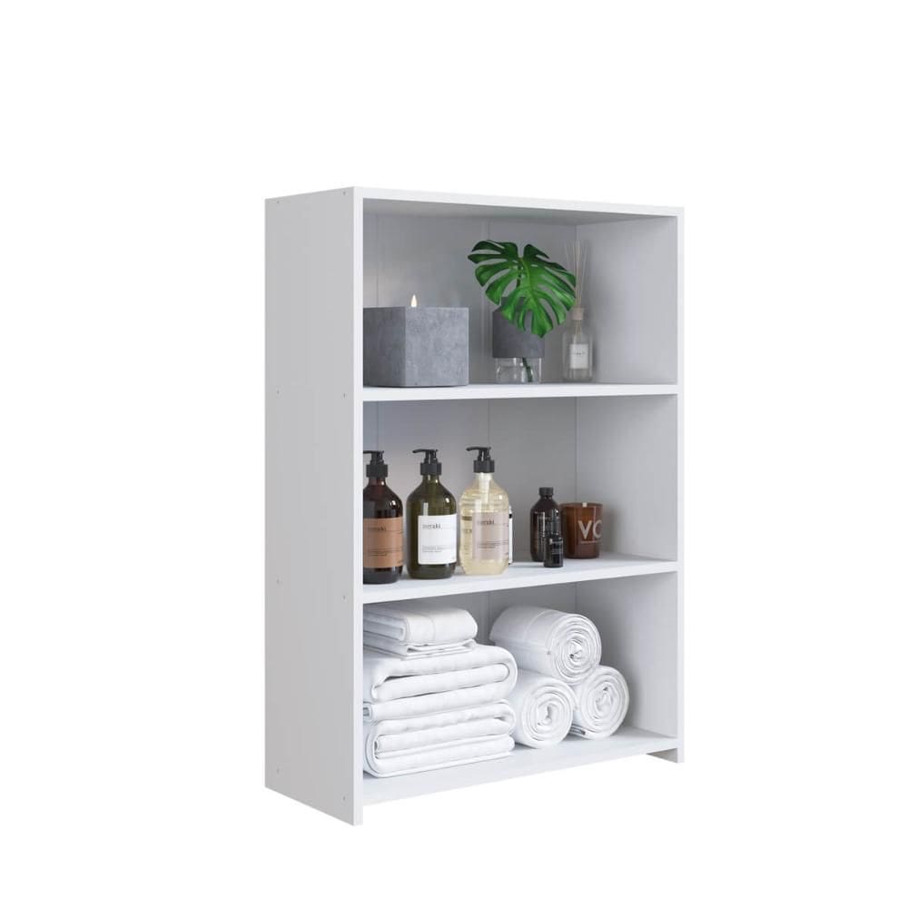 Módulo Organizador Multiuso Funcionale Estante Branca 63X26X