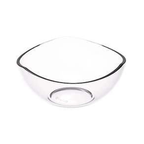 Pote de Sobremesa 265ml Avulso Trio Crippa Plástico Transparente Tigela Pote para Doces