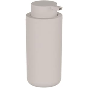 Saboneteira Dispenser Parede 500ml Bege Eleve Sabonete Liquido Ou Banheiro