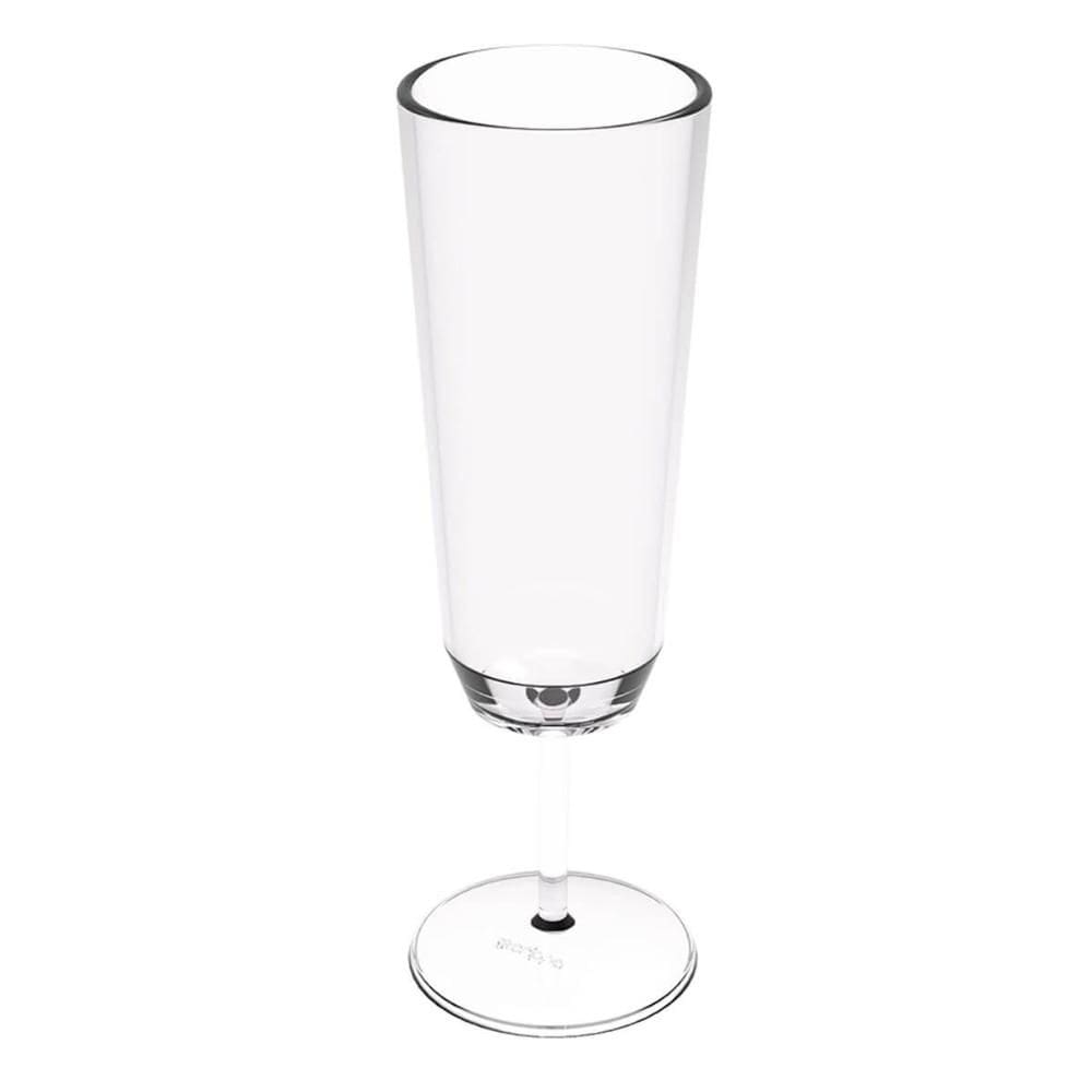 Taça para Espumante Champanhe Crippa Plástico Transparente