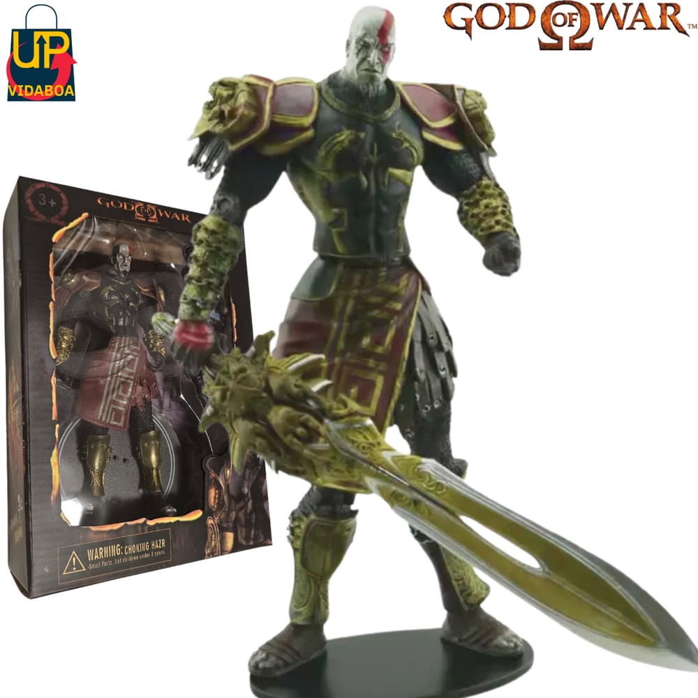 Boneco - kratos Esp. 20cm - God Of War