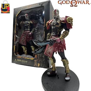 Boneco - kratos  Machado 20cm - God Of War