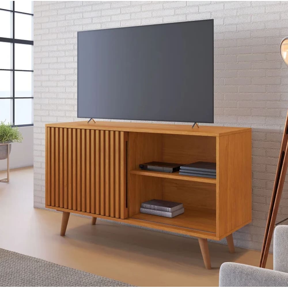 Rack Carinho Para Tv Até 43" JCM Movelaria - Cinamomo