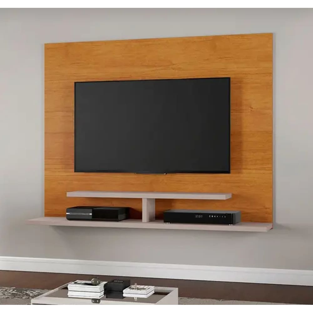 Painel Sion Para Tv Até 56&quot; JCM Movelaria - Cinamomo/Off