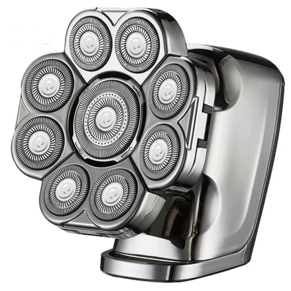 Barbeador Rotativo 9D Design Ergonômico E Cabeças Ajustáveis