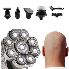 Máquina Corta Careca Com Potência Para Barbear Completo